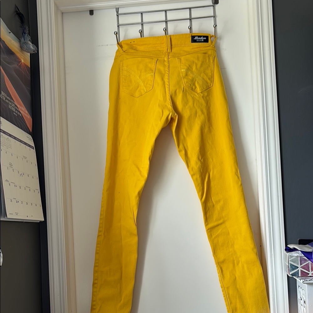 Bongo London Yellow Jeans